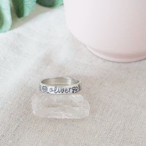 Flora Personalized Ring