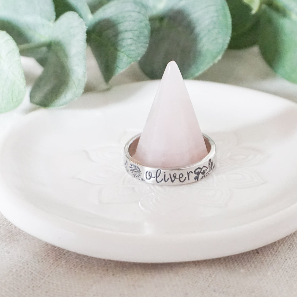 Flora Personalized Ring